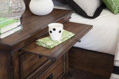 Franco Two-Drawer Nightstand With Tray
