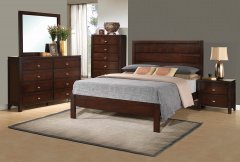 Cameron Transitional Rich Brown Eastern King Bed