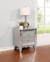 Leighton Contemporary Two-Drawer Nightstand