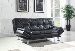 Dilleston Contemporary Black Sofa Bed