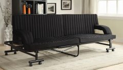 Contemporary Black Folding Sofa Bed