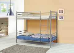 Denley Metal Twin-over-Twin Bunk Bed