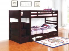 Elliott Transitional Capp. Twin-over-Twin Bunk Bed