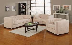 Alexis Almond Two-Piece Living Room Set