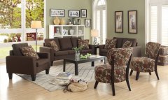 Bachman Transitional Grey Three-Piece Living Room Set