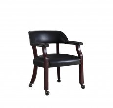 Traditional Black Home Office Chair