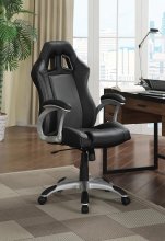 Contemporary Black and Grey Office Chair