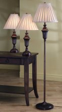 Traditional Dark Brown Lamp