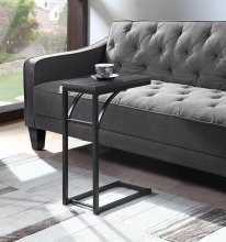 Industrial Black and Grey Accent Table