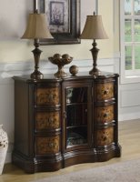 950128 Accent Cabinet (Rich Brown)